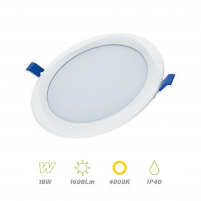 Downlight Led Cromado 24W-6000K