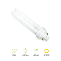 Bombilla B.C. PLC 26w 4P 4100K