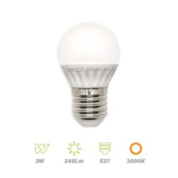 Bombilla LED E27 3w 3000K