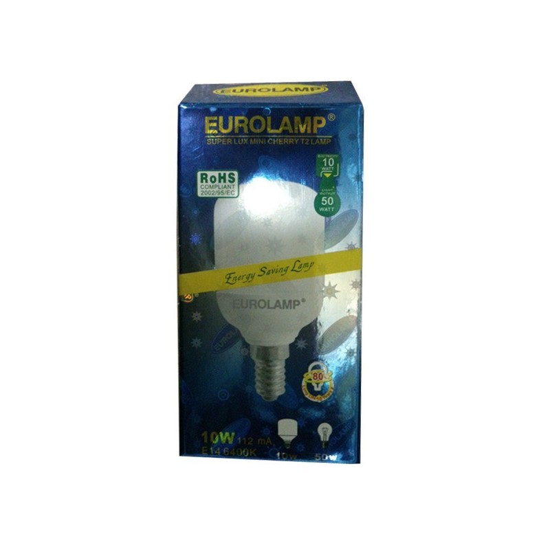 Bombilla Bajo Consumo 10w E14 6400K
