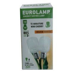 Bombilla B. Consumo 10W E27 Mini Softone