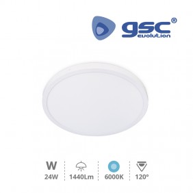 Downlight LED Superficie 24w