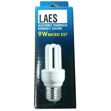 Bombilla Bajo Consumo Micro 9W E27 2700K