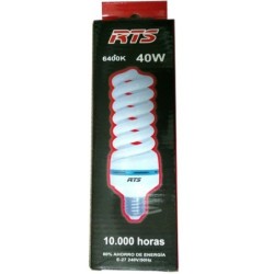 Bombilla Bajo Consumo 40W E27 6400K