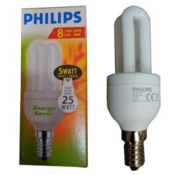 Bombilla Bajo Consumo 5w E14 LUZ CÁLIDA