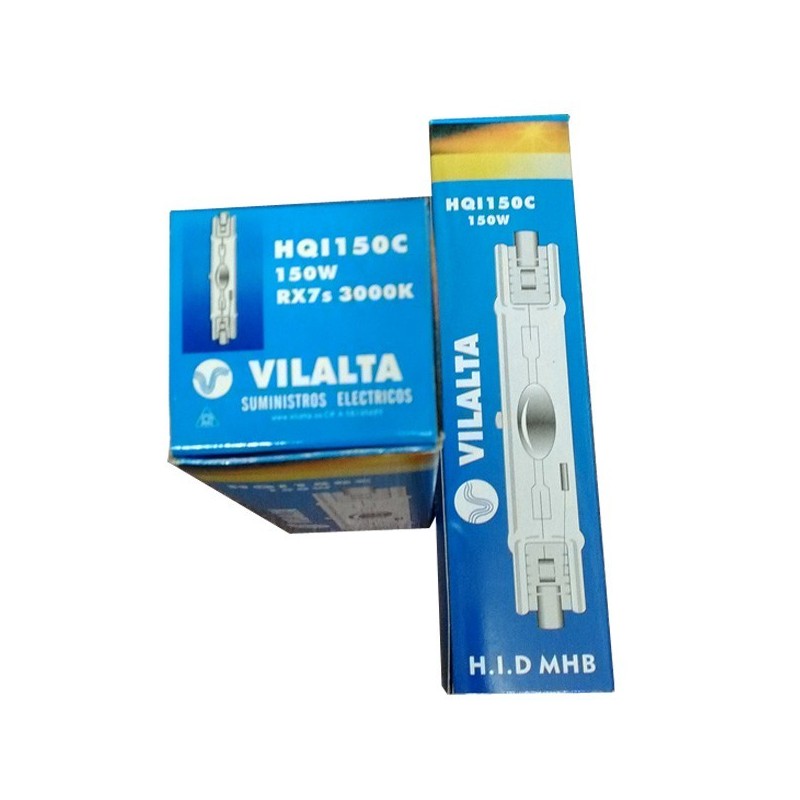 Lámpara HQI halogenuro metalico 150w 3000K