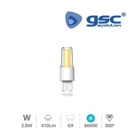 Lámpara G9 COB 3.8w 6000K 410Lm