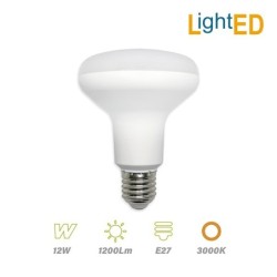 Bombilla Reflectora R90 LED E27 12w Luz Cálida