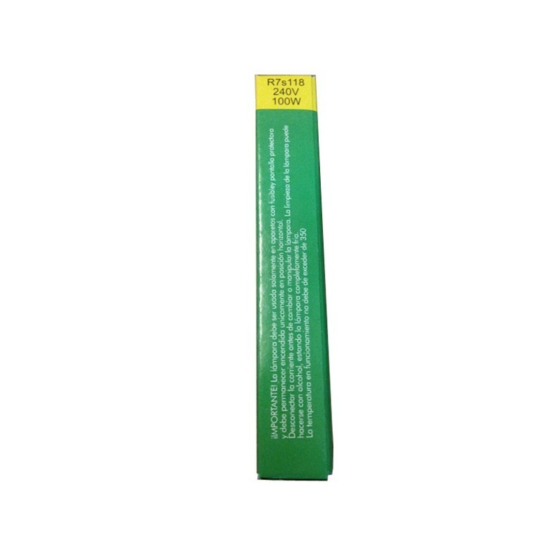 Halógena Lineal 100W 118 mm R7s