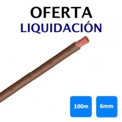 Rollo 100 Mts 6mm Unifilar Flexible