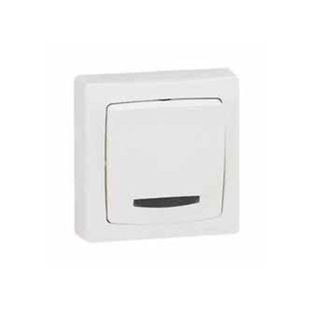 Pulsador 6A con Visor (Ancho)