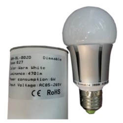 Bombilla Led 6W Dimmable