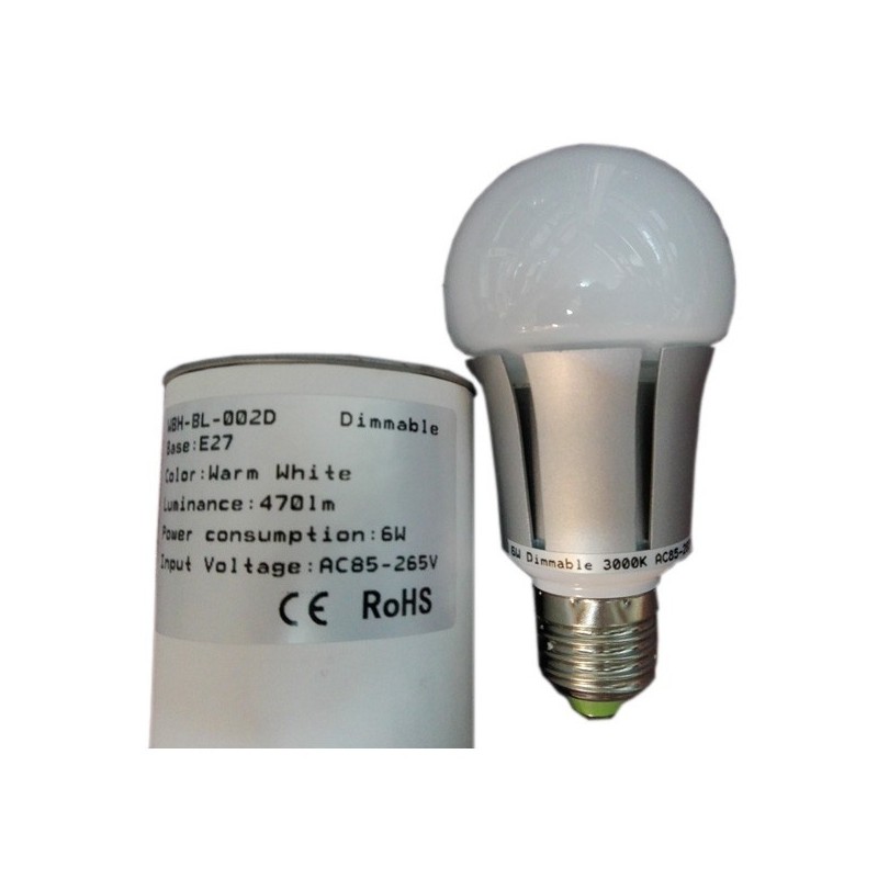 Bombilla Led 6W Dimmable